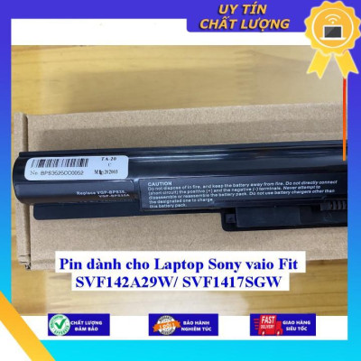 Pin dùng cho Laptop Sony Vaio Fit SVF142A29W SVF1417SGW - Hàng Nhập Khẩu  MIBAT590