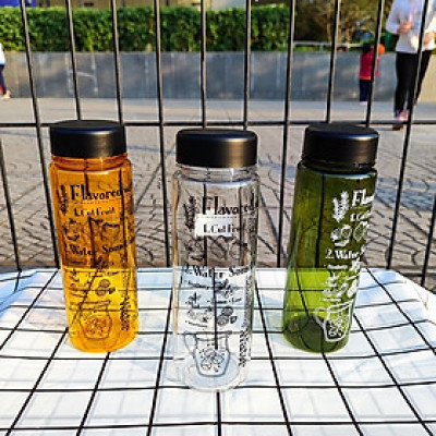 Bình nước tritan Yamada Fruit 500ml - Hàng Nội Địa Nhật Bản