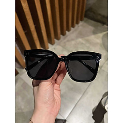 Kính râm mắt vuông tối giản sành điệu chống nắng