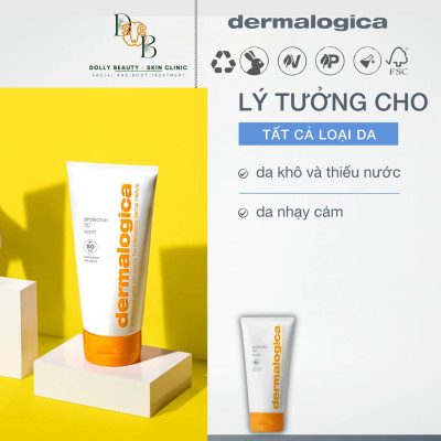 Kem chống nắng quang phổ rộng cho mặt và toàn thân PROTECTION 50 SPORT SPF50 của Dermalogica - Dolly Beauty