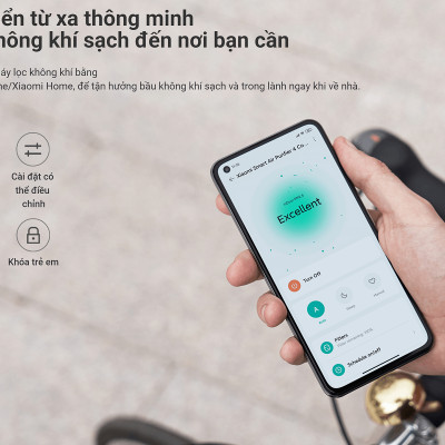 Máy lọc không khí Xiaomi Smart Air Purifier 4 Compact EU BHR5860EU Hàng chính hãng