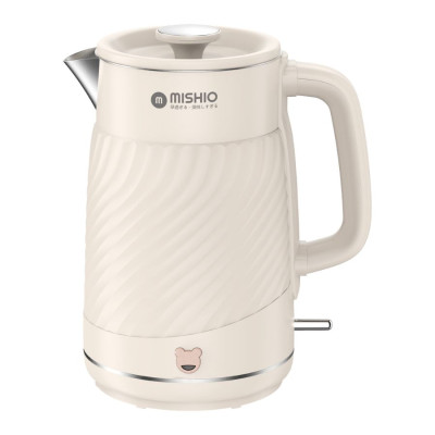 Ấm thuỷ giữ nhiệt 1.7 Lít Mishio MK385 inox 304 - hàng chính hãng