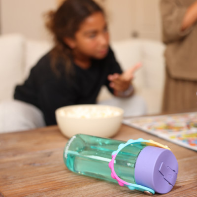 [Elemental chính hãng - Thương hiệu Mỹ] Bình nước Elemental Tritan 530ml - dây đeo Pop Fidget, an toàn sức khỏe