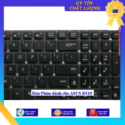 Bàn Phím dùng cho ASUS R510 - Hàng Nhập Khẩu New Seal