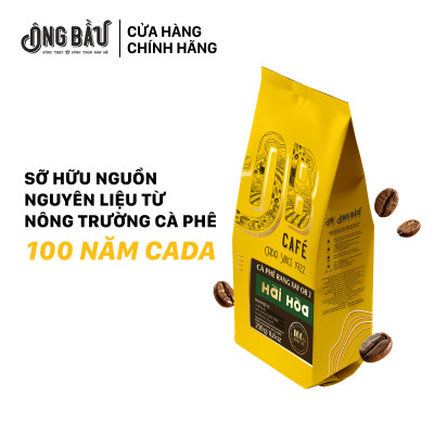 Thùng 20 Túi Ông Bầu Cà Phê Rang Xay OB2 - Hài Hòa - Túi 250g