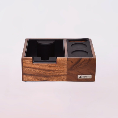 Feepie bàn đế nén cà phê đa năng gỗ óc chó Nam Mỹ