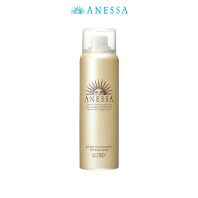 Bộ sản phẩm Kem chống nắng cho da mặt và toàn thân (Anessa Mild Milk 60ml + Brightening Gel 90g + Gold Spray 60g)