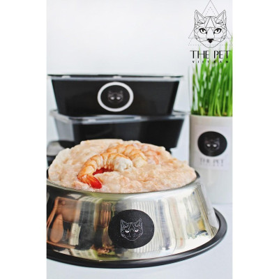 Thức Ăn Chó Mèo Dạng Pate Tươi THEPETVN Vị Tôm (Prawn Pet Paste)