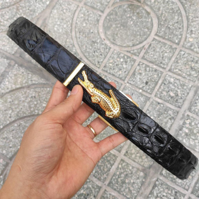 Thắt Lưng Cá Sấu Liền 4cm 