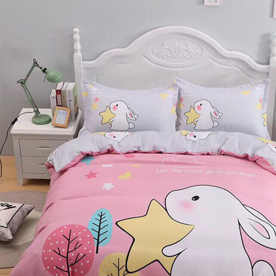 Bộ drap và vỏ chăn cotton Classic Kid VCK2009 ( 4 món )