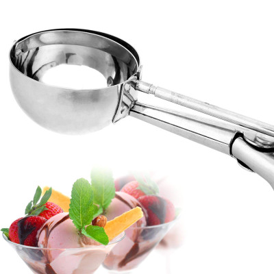 Muỗng Múc Kem Inox Đường Kính 6cm