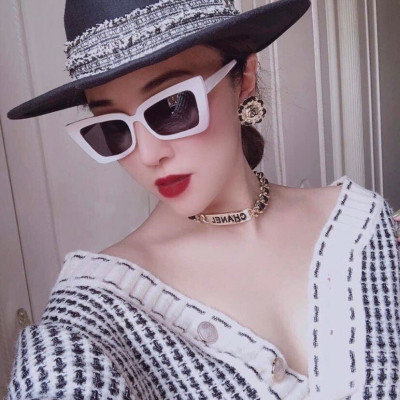 Kính mát Mắt vuông retro gọng nhựa chống nắng uv thời trang