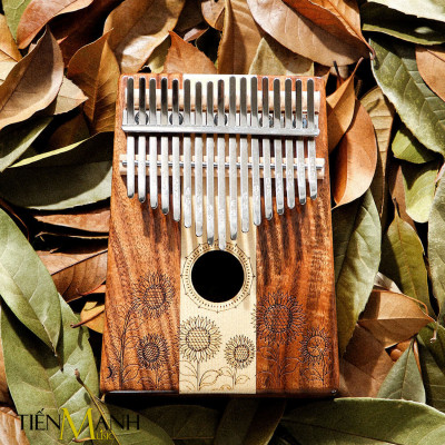 Đàn Kalimba 17 Phím Hluru KHGT17-Koa - Nhạc Cụ Tiến Mạnh Music KT, KHGT17 Hàng Chính Hãng - Kèm Móng Gẩy DreamMaker