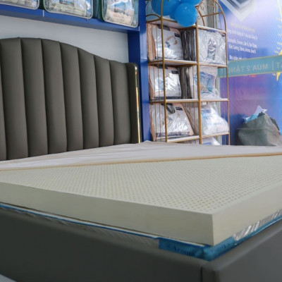 Nệm cao su 1 mặt lỗ HAPPYGOLD Kim Cương dày 5cm