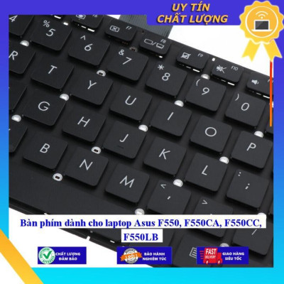 Bàn phím dùng cho laptop Asus F550 F550CA F550CC F550LB  - Hàng Nhập Khẩu New Seal