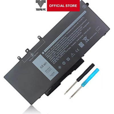 Pin Tương Thích Cho Laptop Dell Latitude 5480 5580 5490 5590 E5280 E5288 E5480 Precision 3520- Gjknx – 68Wh TEEMO PC TEBAT716 Hàng Nhập Khẩu