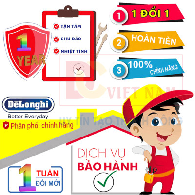 Máy tạo bọt sữa cao cấp Delonghi Alicia EMF2.W-Hàng chính hãng 