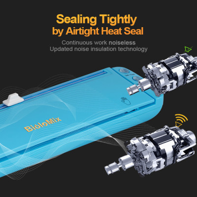 Máy hút chân không kiêm hàn miệng túi nhãn hiệu Biolomix W100 Công suất: 60W - HÀNG NHẬP KHẨU