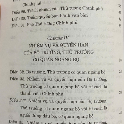 Luật Tổ Chức Chính Phủ ( sửa đổi, bổ sung năm 2019, 2023)