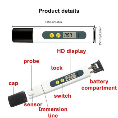 Bút Thử Nước Sạch Đo TDS Chuyên Dụng An Tâm Với Nước Sạch - Công Cụ Quan Trọng Trong Gia Đình