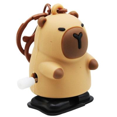 Móc Khóa Nhựa Capybara Dây Cót - WanLongDa 11113