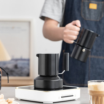 Bình pha cà phê Cactus Moka Pot nhôm CAFE DE KONA