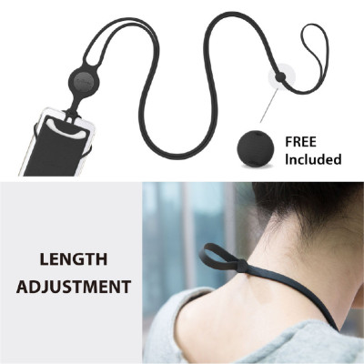 CrossBody PhoneTie 2-Card Holder hàng chính hãng Bone