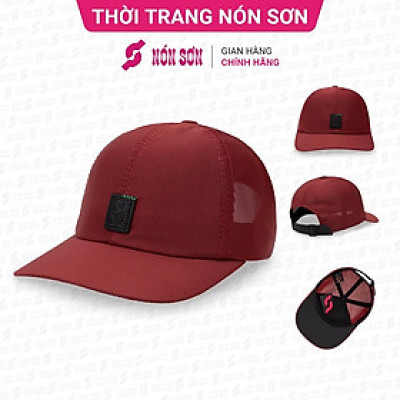 ƯU ĐÃI - Mũ kết lưỡi trai nam nữ NÓN SƠN chính hãng MC001G-ĐO1