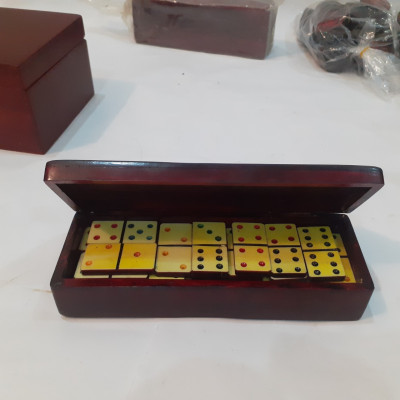  Domino cờ 100 quốc gia bằng gỗ đẹp- Hộp đựng quân mẫu ngẫu nhiên