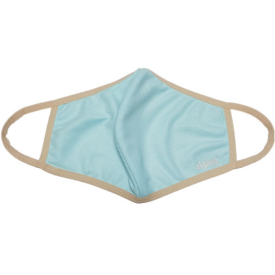 Khẩu trang chống nắng 2 lớp UPF50+ Zigzag MAS010 - Freesize - Xanh Dương