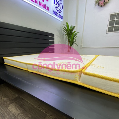 Nệm cao su TL Gold Latex Tundo gấp 3 
