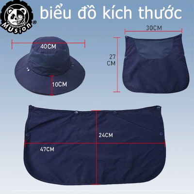 Mũ chống nắng, nón chống nắng chống tia UV UPF50+