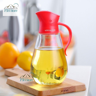 Bình thủy tinh đựng dầu tự động mở nắp Lock&Lock CKO101 CKO201 LLG706