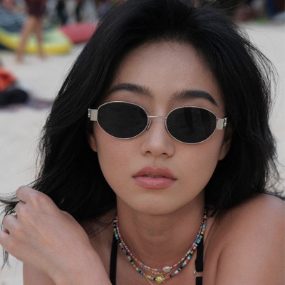 Kính râm Mắt bầu Hottrend thời trang chống nắng cao cấp Hàn Quốc