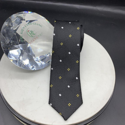 Cà Vạt Nam Giangpkc Bản Nhỏ 6cm Vải Silk Lụa 100% Cao Cấp, 3 Lớp mẫu mới tháng 7-2021