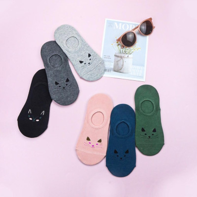 Tất hài nữ LUPERI SP14 chất cotton co giãn thấm hút mồ hôi kháng khuẩn an toàn cho da