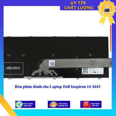 Bàn phím dùng cho Laptop Dell Inspiron 14 3443 - Hàng Nhập Khẩu New Seal