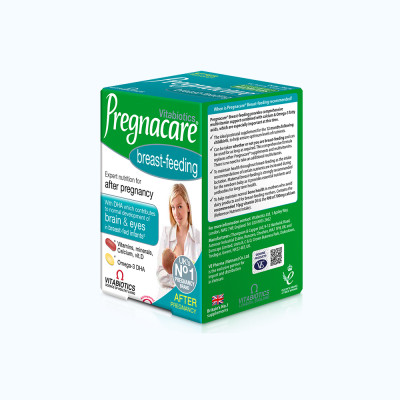 Thực phẩm bảo vệ sức khỏe Vitabiotics Pregnacare Breast-feeding (Hộp 84 viên)