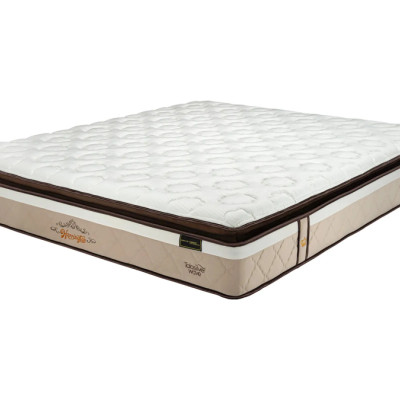 Nệm Lò Xo Túi Độc Lập Dunlopillo Harrington Sang Trọng Đẳng Cấp, Kháng Khuẩn Nấm Mốc - Độ cao 35cm