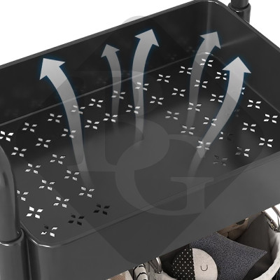 [4026] BG Kệ đa năng 3/4/5 - bánh xe, giỏ đựng đồ, Dễ dàng di chuyển giá sách đa năng,Kệ đa năng có bánh xe, di chuyển tiện lợi (hàng nhập khẩu)