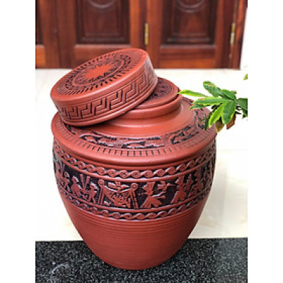 Chum đựng rươu sành bát tràng âu lạc 20L