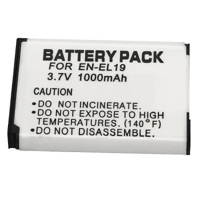 Pin Dành Cho Máy Ảnh Nikon 1000mAh 3.7V EN-EL19 - Hàng Nhập Khẩu