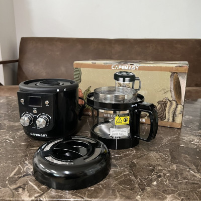 Máy rang hạt cà phê công nghệ gia nhiệt không khí chuyên nghiệp Thương hiệu Cafemasy Mỹ cao cấp Mã CCR-305D - Hàng Nhập Khẩu, Bảo Hành 12 Tháng