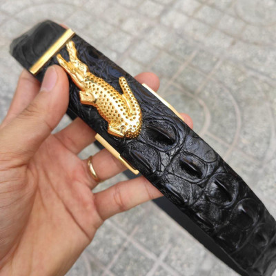 Thắt Lưng Cá Sấu Liền 4cm 