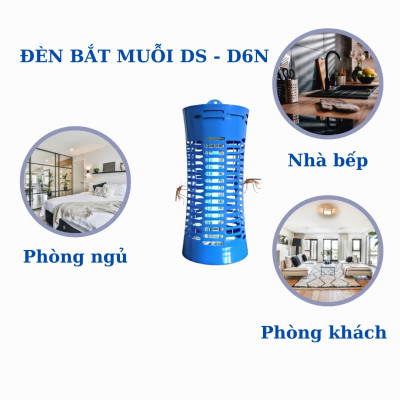 Đèn diệt côn trùng, đèn diệt muỗi gia đình Đại Sinh DS-D6N