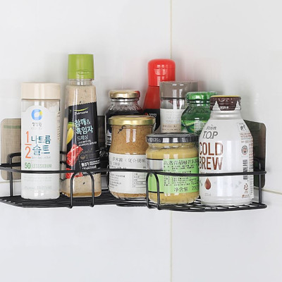 Giá Góc, Kệ Góc Treo Tường, Dán Tường Bằng Miếng Dính Cường Lực Siêu Chắc (Không Phải Khoan) Cho Nhà Tắm, Nhà Vệ Sinh, Nhà Bếp Thêm Gọn Gàng - Hàng Loại 1 Chính Hãng MINIIN - Tặng Kèm Miếng Rửa Bát Silicon