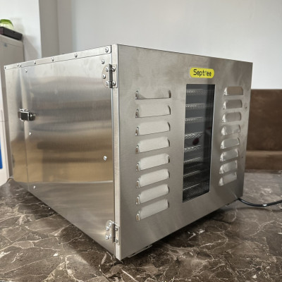 Máy sấy thực phẩm chuyên nghiệp dung tích lớn 59 lít 10 khay thương hiệu Mỹ Septree ST-01 - Hàng Nhập Khẩu