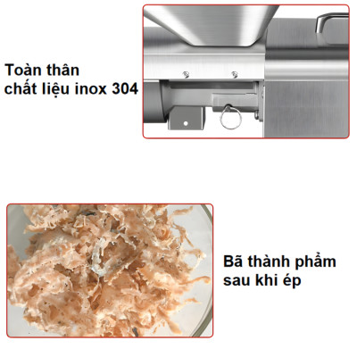 Máy ép dầu thực vật Nóng và Lạnh dùng trong gia đình hoặc nhà hàng thương hiệu Anh Quốc AOSIDA WF-J168 - Hàng Nhập Khẩu