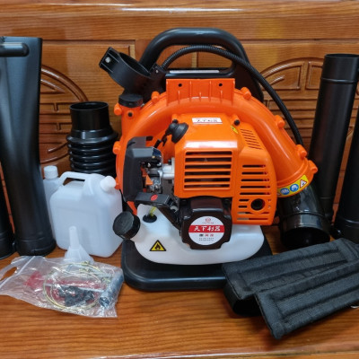 Máy thổi lá chạy xăng- Máy thổi lá đeo vai, máy thu gom lá cây YINGQI EB808