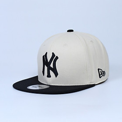 Nón hiphop, mũ snapback NY phối vải kaki form chuẩn thời trang cao cấp